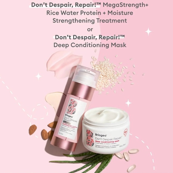NEW! Briogeo Don’t Despair Repair Rice Protein Moisture Strengthening Mask - Picture 12 of 12